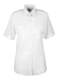 Service bluse dame, hvit, k/e